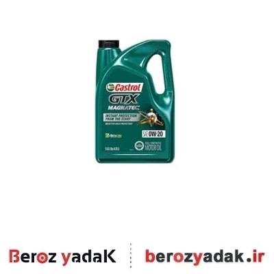 روغن موتور  0w20 کاسترول مدل مگنتیک SN چهار لیتری